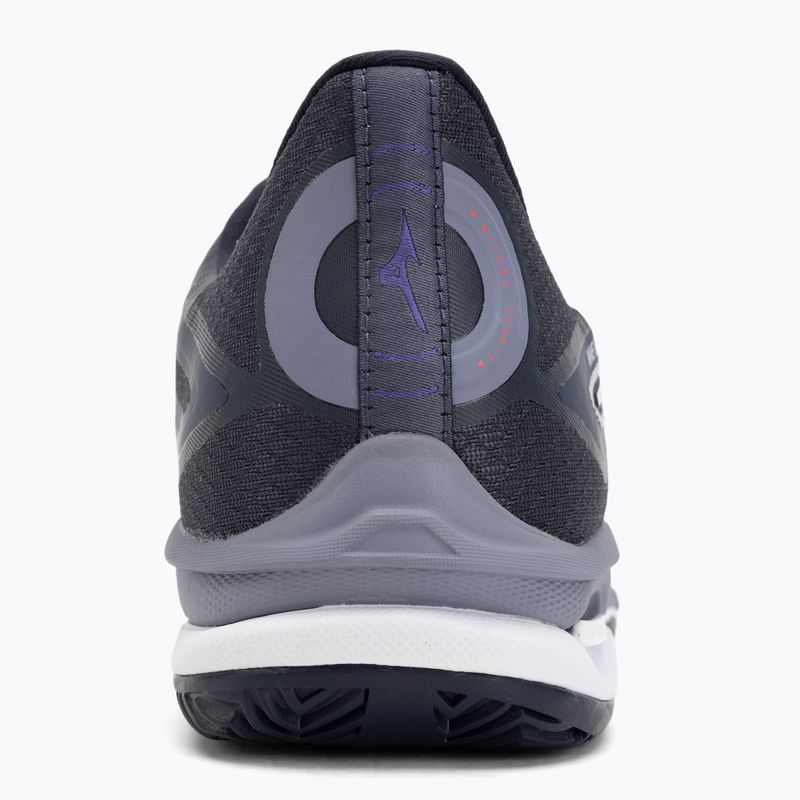 Mizuno Wave Exceed Tour 6 CC tennis shoes odyssey gray/white/blue granite 6