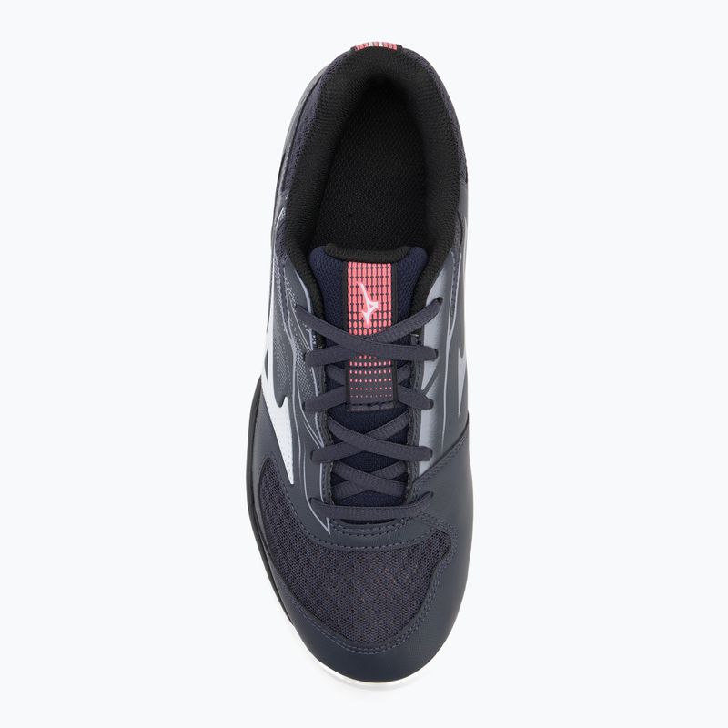 Mizuno Break Shot 5 CC tennis shoes odyssey gray/white/blue granite 5