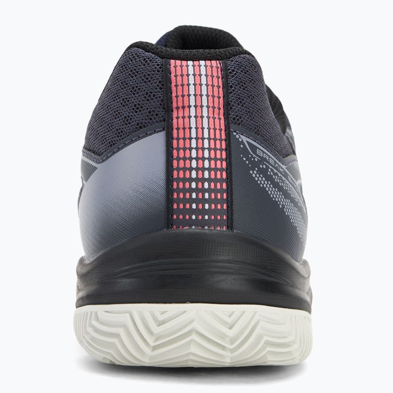 Mizuno Break Shot 5 CC tennis shoes odyssey gray/white/blue granite 6