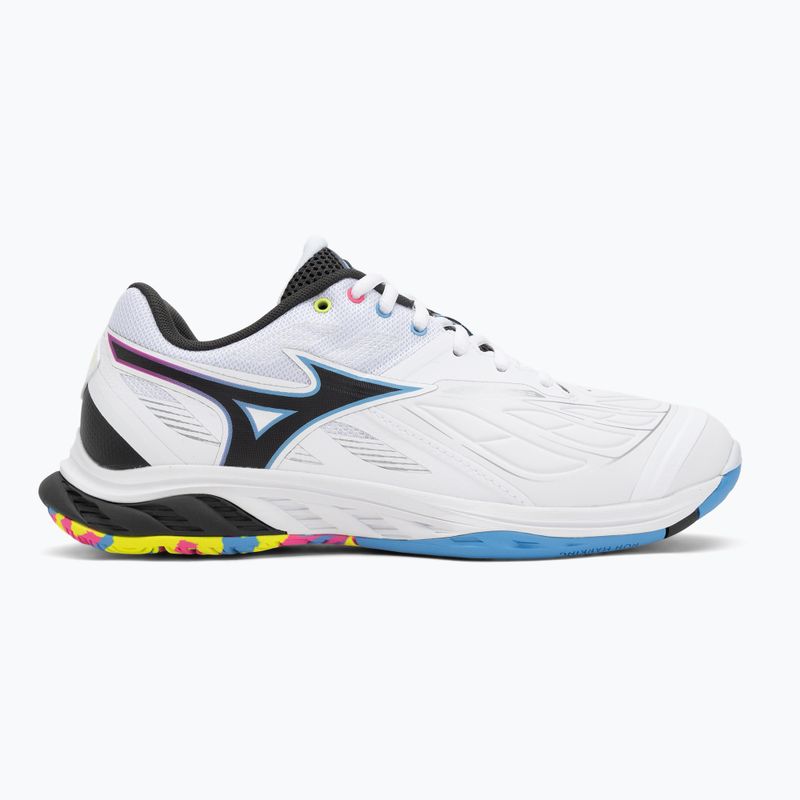 Mizuno Wave Fang 2 badminton shoe white/pink tetra/all abroad 2