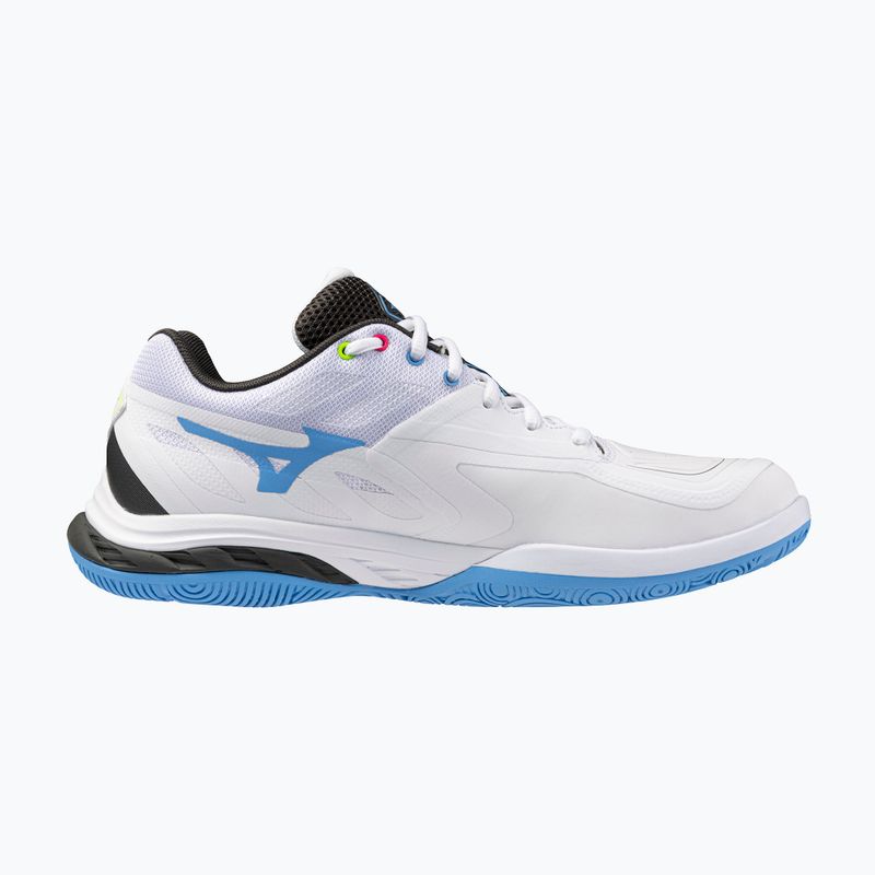 Mizuno Wave Fang 2 badminton shoe white/pink tetra/all abroad 9