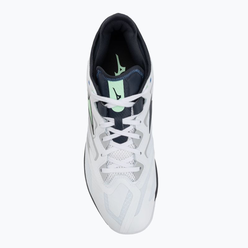 Tennis shoes Mizuno Wave Medal Neo white/neo mint/india ink 5