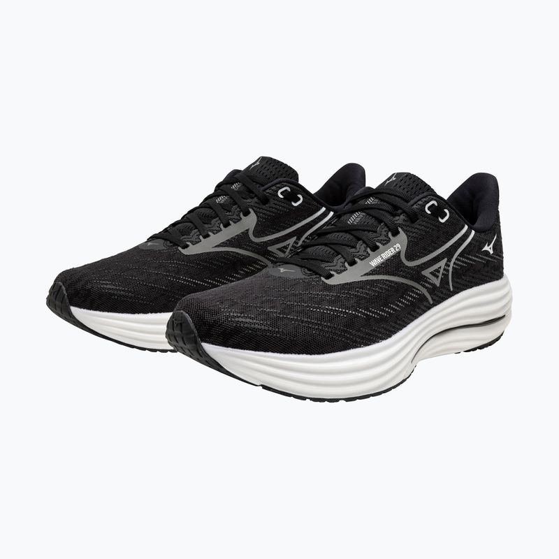 Men's running shoes Mizuno Wave Rider 29 Black sand/quiet shade/black 8