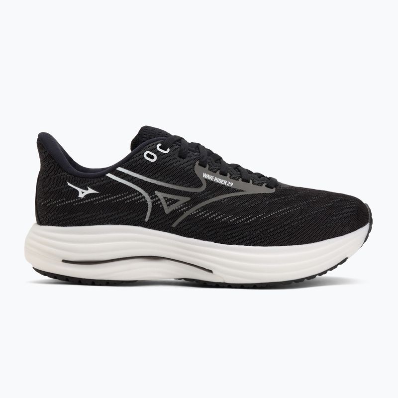 Men's running shoes Mizuno Wave Rider 29 Black sand/quiet shade/black 2