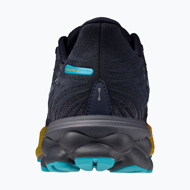 Men's running shoes Mizuno Wave Skyrise 6 odyssey gray/icelandic blue/citrus 3