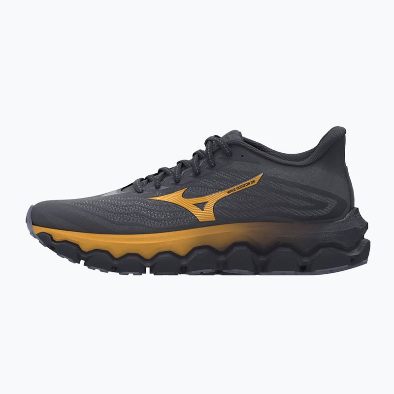 Men's running shoes Mizuno Wave Horizon 8 blue granite/citrus/baritone blue