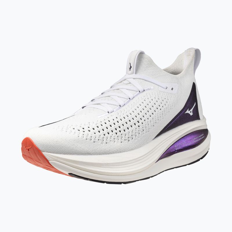 Men's running shoes Mizuno Neo Vista 2 white/white/iris bloom 3