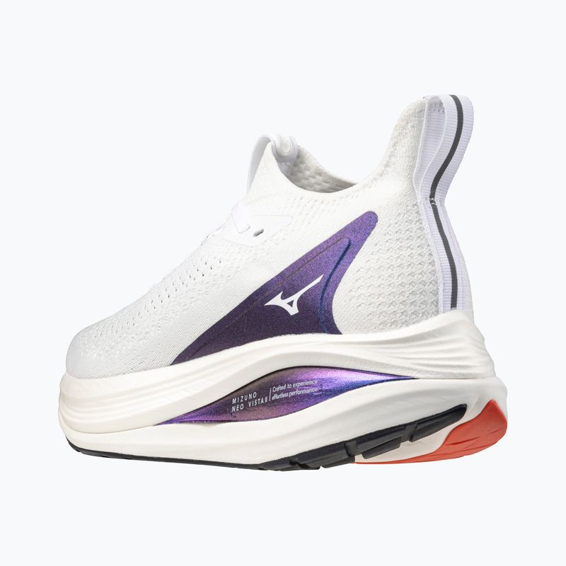 Men's running shoes Mizuno Neo Vista 2 white/white/iris bloom 4