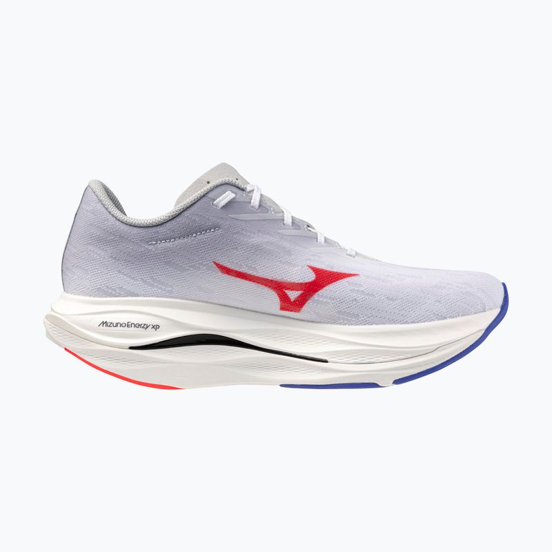 Men's running shoes Mizuno Wave Rebellion Flash 3 white/fiery coral 2/iris bloom 2