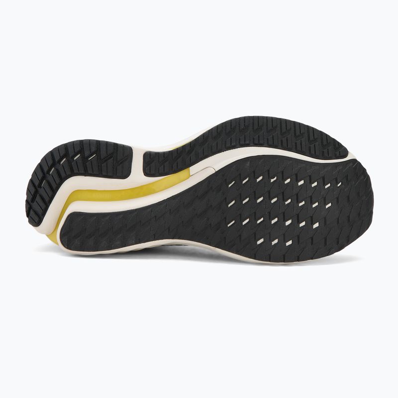 Men's running shoes Mizuno Wave Inspire 21 black/white/vibrant yellow 4