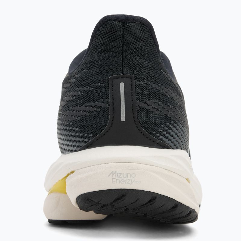 Men's running shoes Mizuno Wave Inspire 21 black/white/vibrant yellow 6