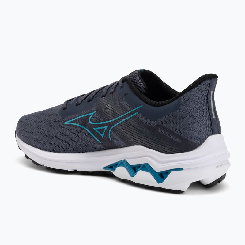 Men's running shoes Mizuno Wave Equate 9 odyssey gray/capri breeze/black 3