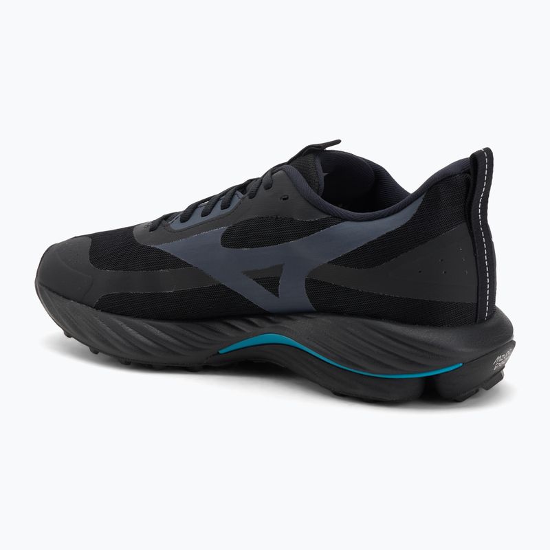 Men's running shoes Mizuno Wave Rider GTX 3 black sand/odyssey gray/capribreeze 3