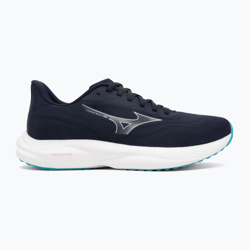Mizuno Revolt 4 baritone blue/silver/capri bre men's running shoes 2