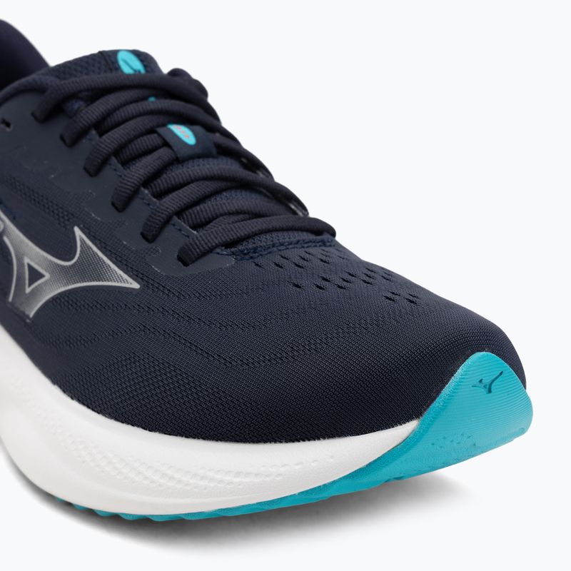 Mizuno Revolt 4 baritone blue/silver/capri bre men's running shoes 7