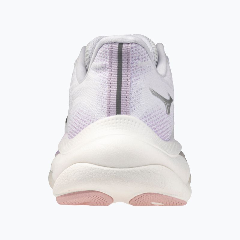 Women's running shoes Mizuno Wave Sky 9 white/silver/orchid petal 5