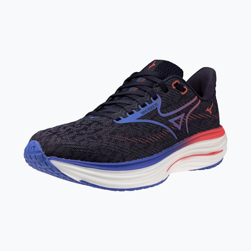 Women's running shoes Mizuno Wave Rider 29 odyssey gray/iris bloom/calypsocoral 10