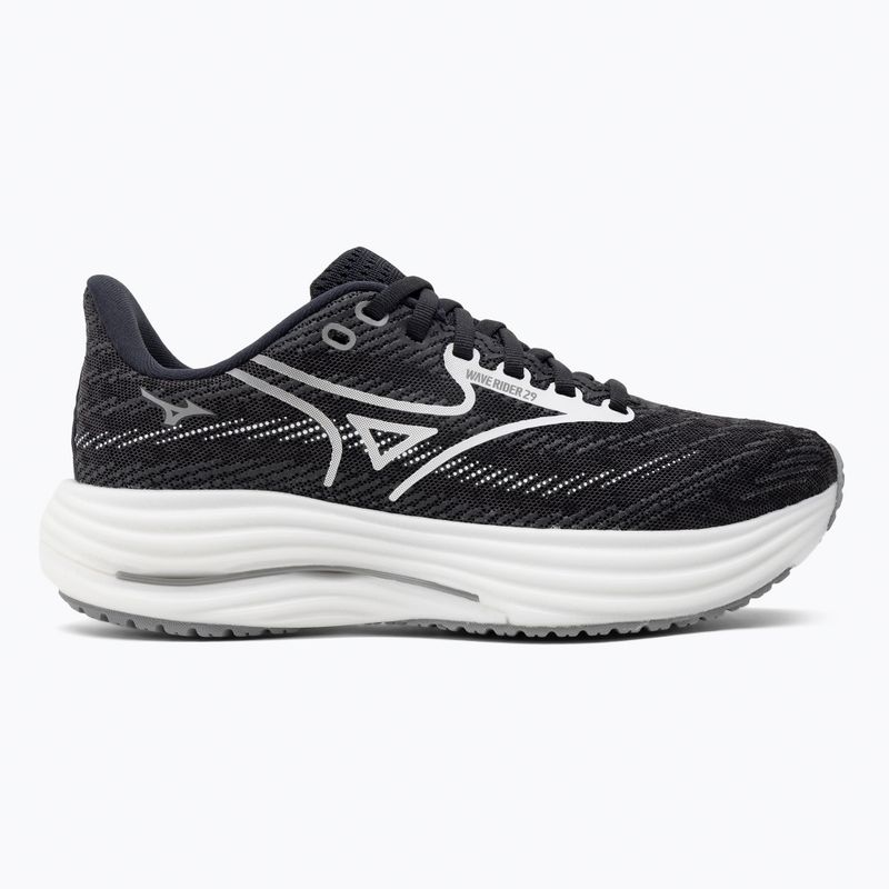 Women's running shoes Mizuno Wave Rider 29 black sand/white/black 2