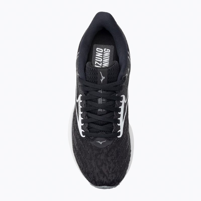 Women's running shoes Mizuno Wave Rider 29 black sand/white/black 5