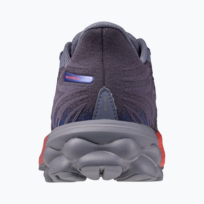 Women's running shoes Mizuno Wave Skyrise 6 blue granite/icelandic blue/strikingcoral 3