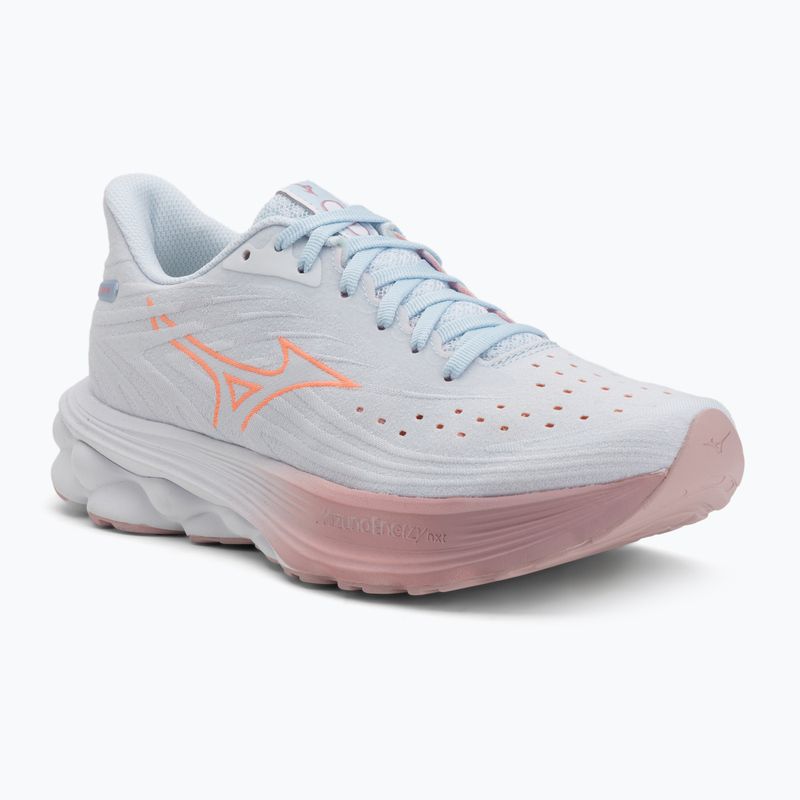 Women's running shoes Mizuno Wave Skyrise 6 nantucket breeze/striking coral/bleach mauve
