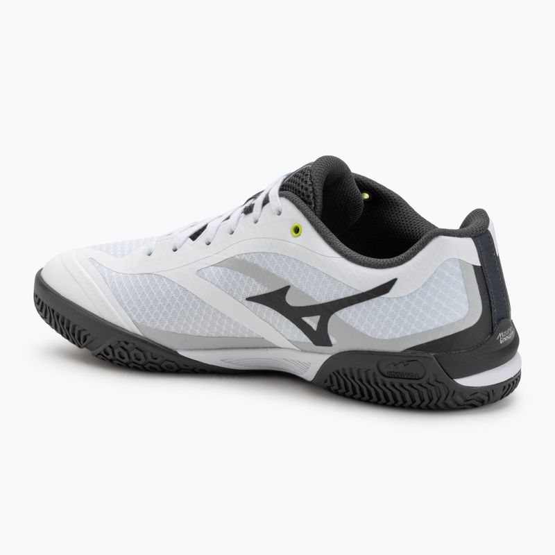 Mizuno Wave Medal 8 tennis shoes white/all aboard/black sand 3