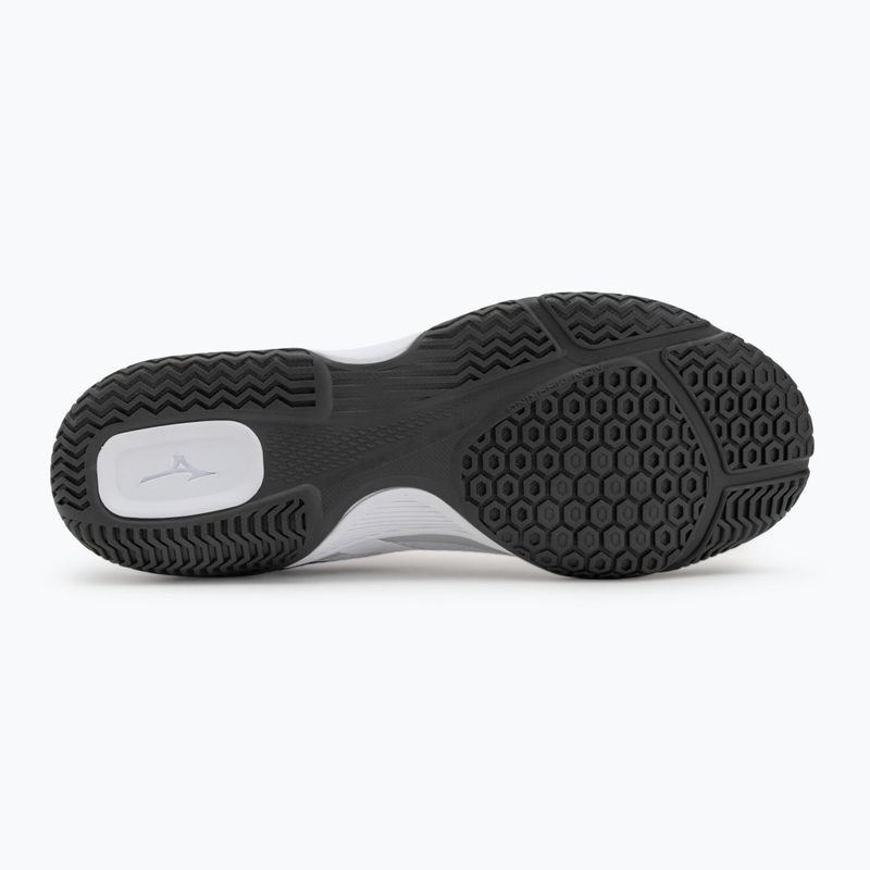 Mizuno Wave Exceed Tour 6 CC tennis shoes white/all aboard/black sand 4