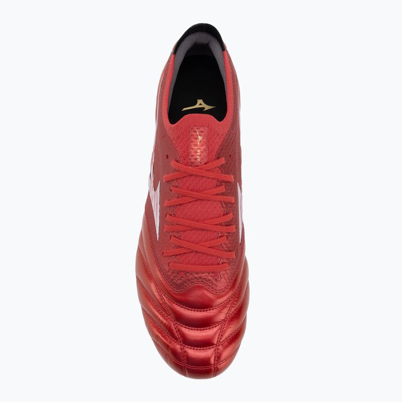 Mizuno Morelia Neo IV Β Japan Mix men's football boots 40th red/white/black 5