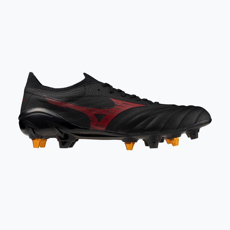 Men's Mizuno Morelia Neo IV Beta Elite Mix SG black/morelia 40th red/black football boots