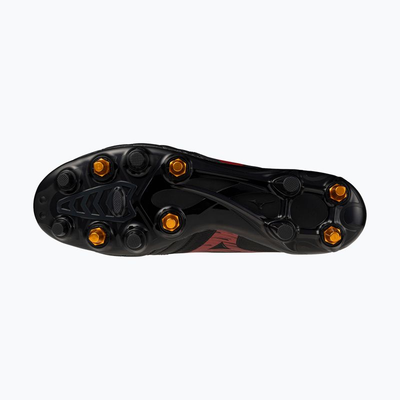 Men's Mizuno Morelia Neo IV Beta Elite Mix SG black/morelia 40th red/black football boots 4