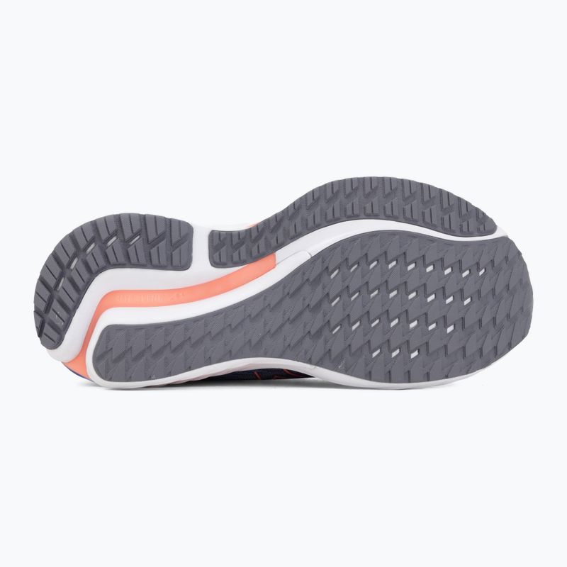 Women's running shoes Mizuno Wave Inspire 21 blue granite/striking coral/irisbloom 4