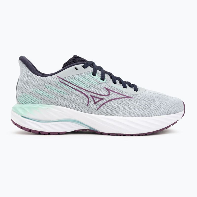 Women's running shoes Mizuno Wave Inspire 21 pearl blue/dark purple/ice green 2