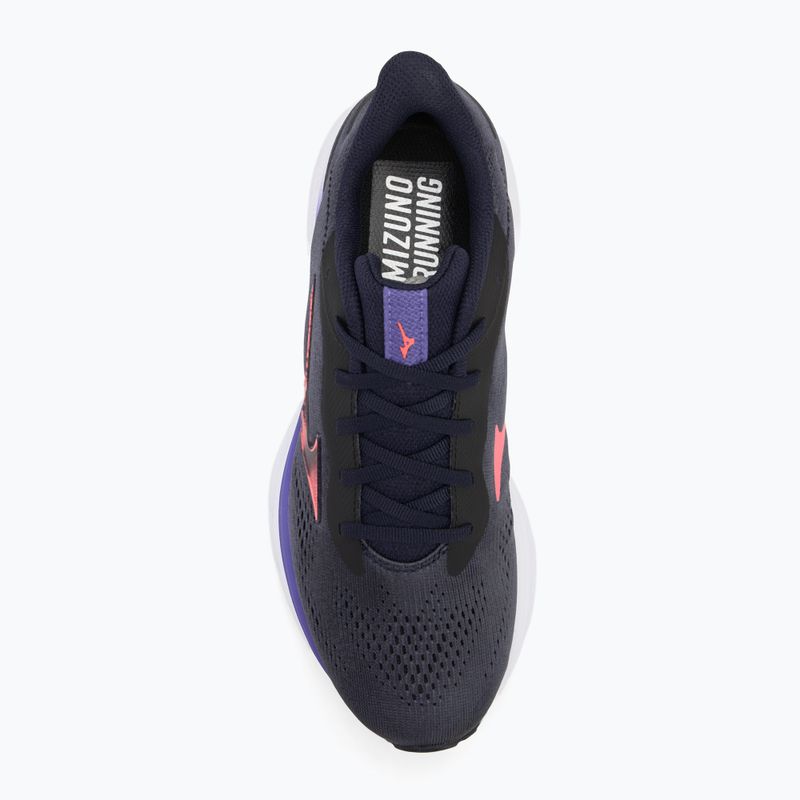 Women's running shoes Mizuno Wave Serene 2 baritone blue/striking coral/irisbloom 5