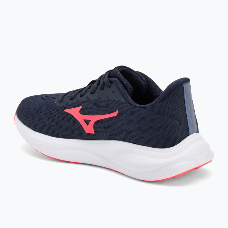 Women's running shoes Mizuno Revolt 4 baritone blue/striking coral/bluegranite 3
