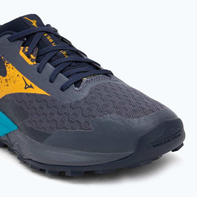 Men's running shoes Mizuno Wave Ibuki 5 GTX odyssey gray/citrus/baritone blue 7