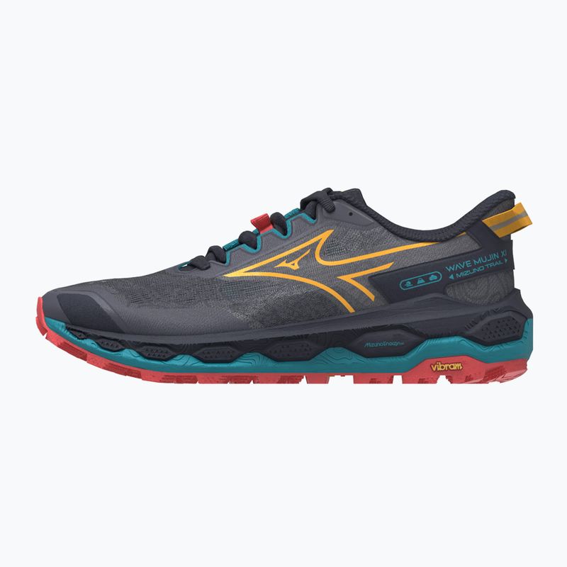 Men's running shoes Mizuno Wave Mujin 11 odyssey gray/citrus/fiery coral 2 8