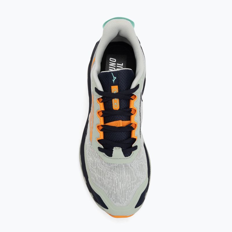 Men's running shoes Mizuno Wave Mujin 11 mercury/tangelo/tangelo 5