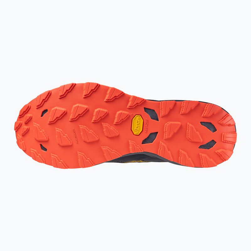 Men's running shoes Mizuno Wave Daichi 9 baritone blue/citrus/fiery coral 2 4