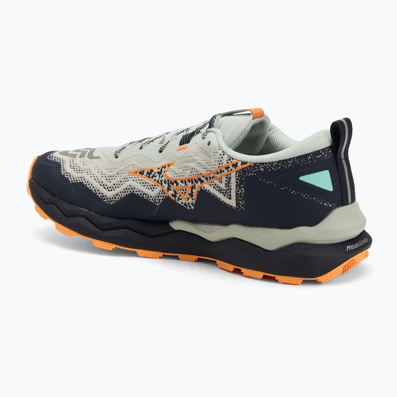Men's running shoes Mizuno Wave Daichi 9 mercury/tangelo/tang orange 3