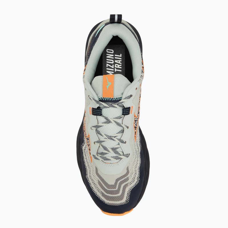 Men's running shoes Mizuno Wave Daichi 9 mercury/tangelo/tang orange 5