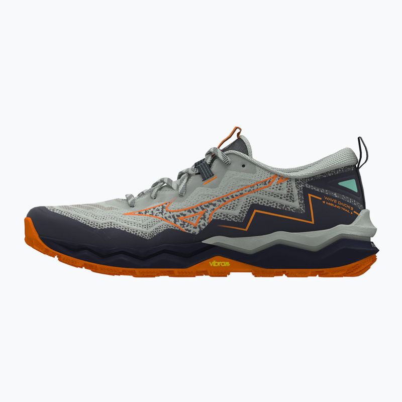 Men's running shoes Mizuno Wave Daichi 9 mercury/tangelo/tang orange
