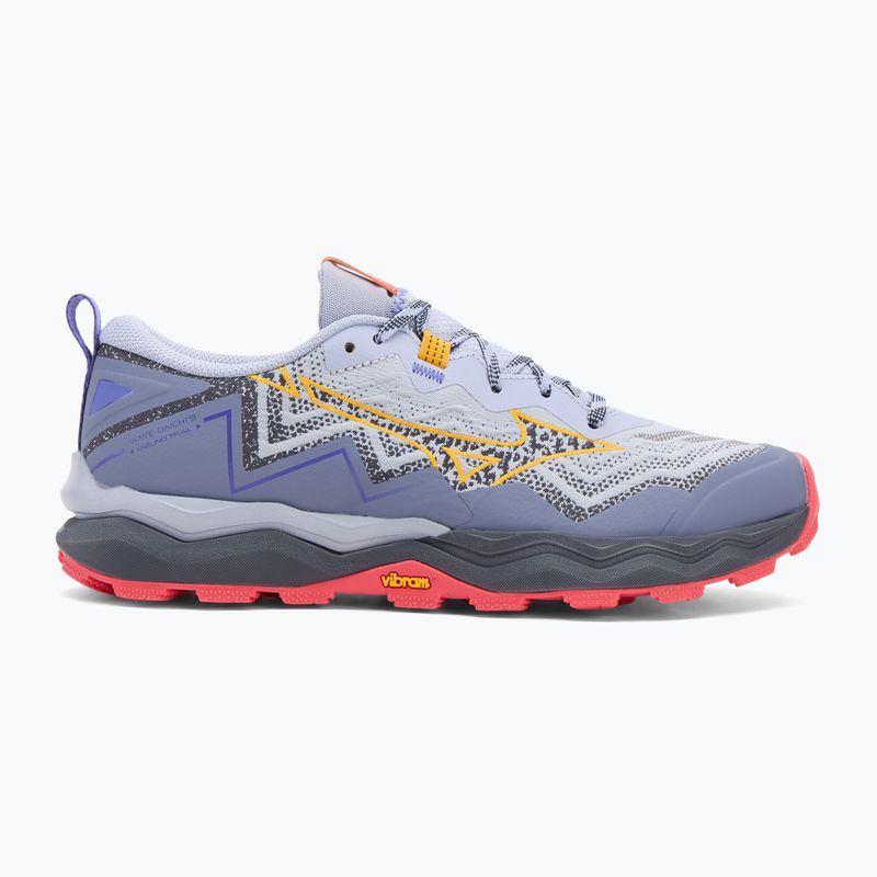 Women's running shoes Mizuno Wave Daichi 9 icelandic blue/citrus/calypsocoral 2