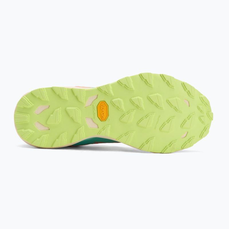 Women's running shoes Mizuno Wave Daichi 9 fresh salmon/white/sharp green 4