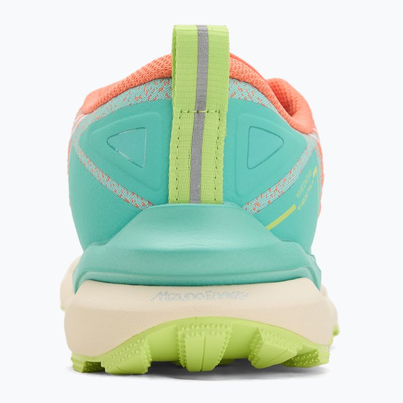 Women's running shoes Mizuno Wave Daichi 9 fresh salmon/white/sharp green 6