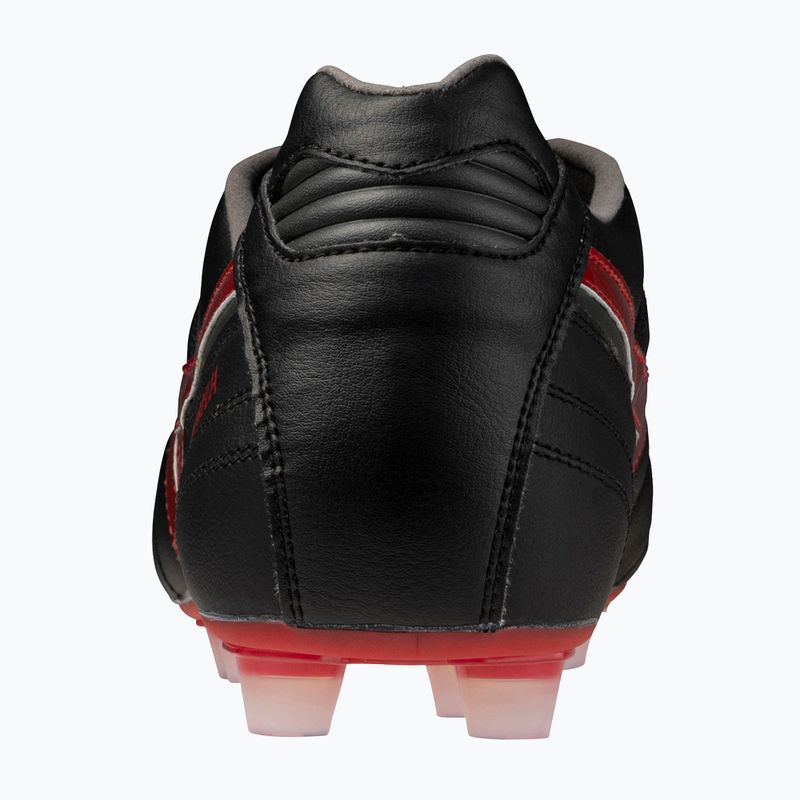 Men's Mizuno Morelia II Elite FG football boots black/morelia 40th red/black sand 10
