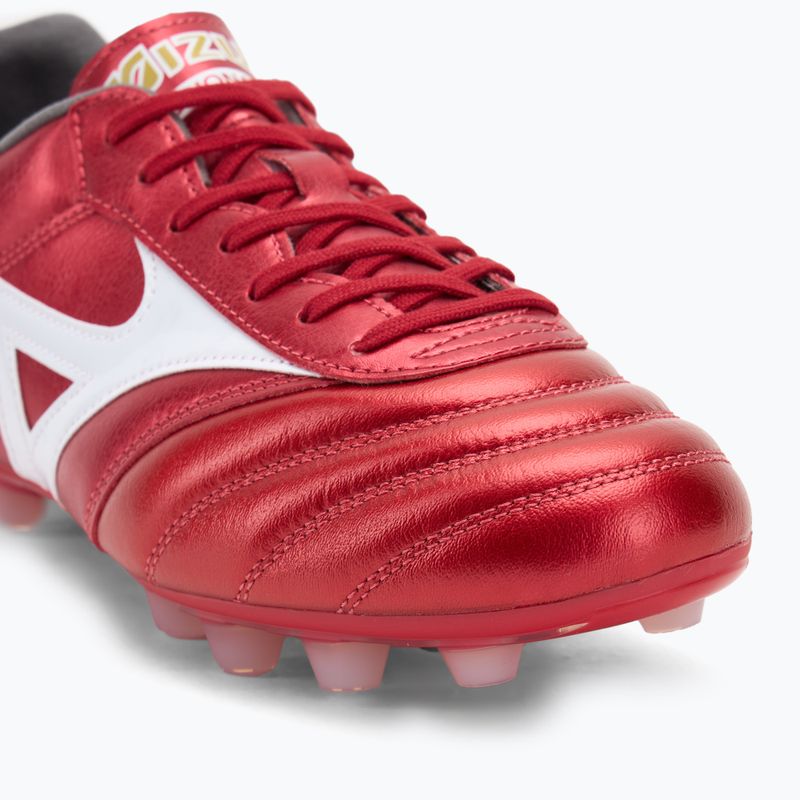 Mizuno Morelia II Pro FG men's football boots 40th red/white/black 7