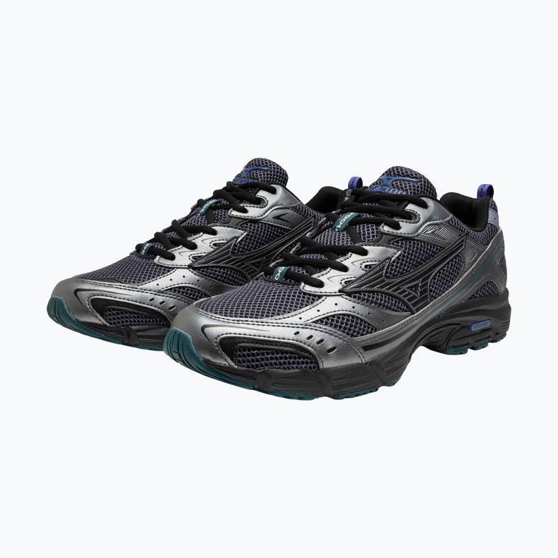 Mizuno MXR odyssey gray/black/deep teal shoes 6