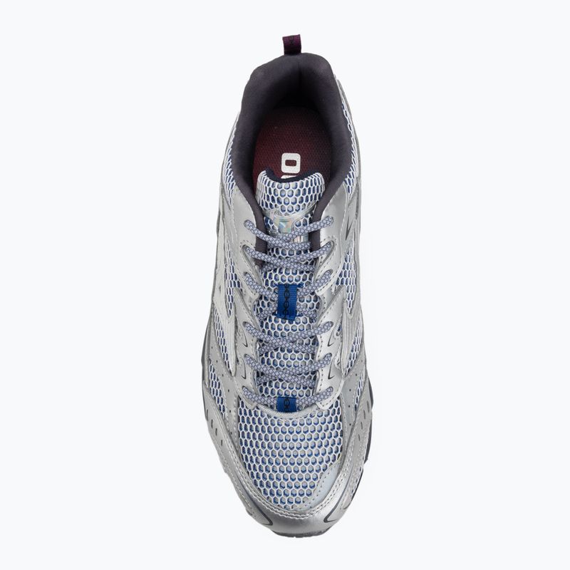 Men's Mizuno MXR silver/silver/nimbus cloud shoes 5