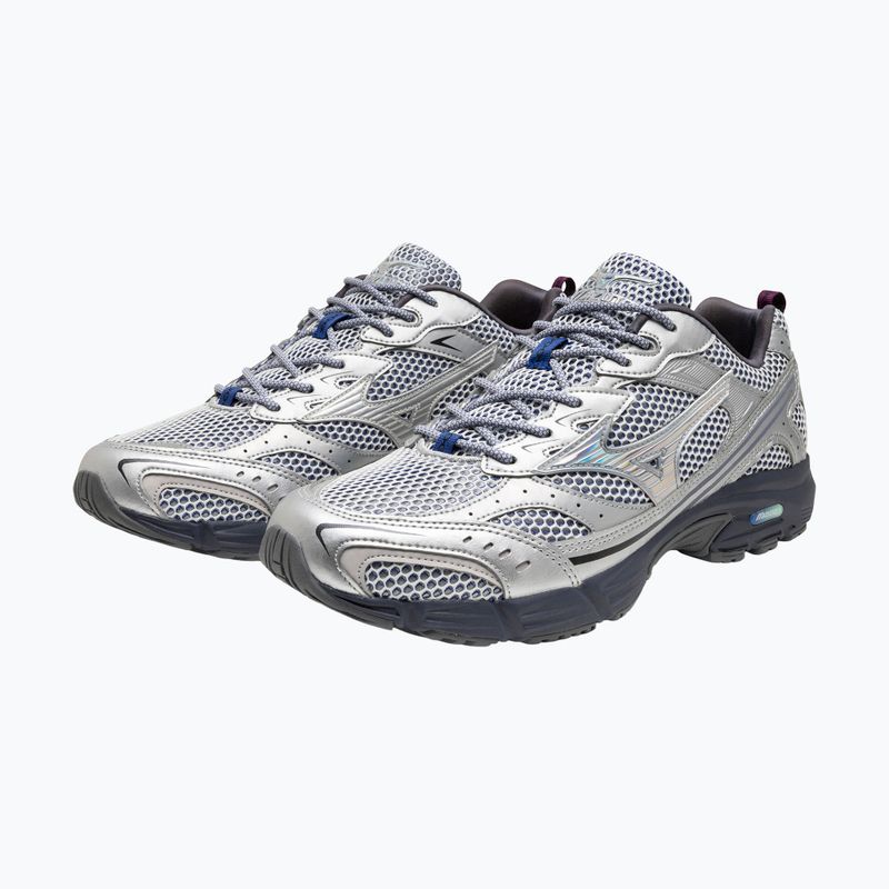 Men's Mizuno MXR silver/silver/nimbus cloud shoes 13