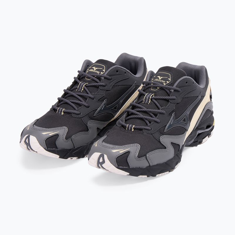 Men's shoes Mizuno Wave Rider 10 Cordura black sand/quiet shade/banana crape 2